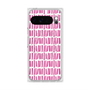 プレミアムスクエアケース with Pixelsnap［ Nordic - Pink ］