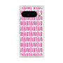 プレミアムスクエアケース with Pixelsnap［ Nordic - Pink ］