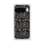 プレミアムスクエアケース with Pixelsnap［ ペイズリー - Black ］
