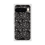 プレミアムスクエアケース with Pixelsnap［ ペイズリー - Black ］