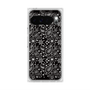 プレミアムスクエアケース with Pixelsnap［ ペイズリー - Black ］