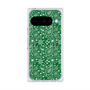 プレミアムスクエアケース with Pixelsnap［ ペイズリー - Green ］