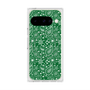 プレミアムスクエアケース with Pixelsnap［ ペイズリー - Green ］