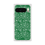 プレミアムスクエアケース with Pixelsnap［ ペイズリー - Green ］