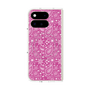 プレミアムスクエアケース with Pixelsnap［ ペイズリー - Pink ］