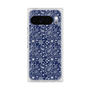 プレミアムスクエアケース with Pixelsnap［ ペイズリー - Blue ］