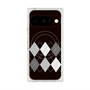 プレミアムスクエアケース with Pixelsnap［ Nordic Argyle - Black ］