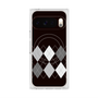 プレミアムスクエアケース with Pixelsnap［ Nordic Argyle - Black ］