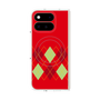 プレミアムスクエアケース with Pixelsnap［ Nordic Argyle - Red ］