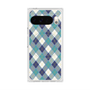 プレミアムスクエアケース with Pixelsnap［ Argyle - Blue ］