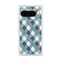 プレミアムスクエアケース with Pixelsnap［ Argyle - Blue ］