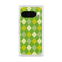 プレミアムスクエアケース with Pixelsnap［ Argyle - Green ］