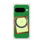プレミアムスクエアケース with Pixelsnap［ Photo Frame - Green ］