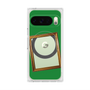 プレミアムスクエアケース with Pixelsnap［ Photo Frame - Green ］