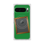 プレミアムスクエアケース with Pixelsnap［ Photo Frame - Green ］