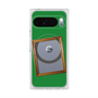 プレミアムスクエアケース with Pixelsnap［ Photo Frame - Green ］