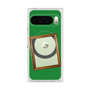 プレミアムスクエアケース with Pixelsnap［ Photo Frame - Green ］