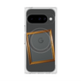 プレミアムスクエアケース with Pixelsnap［ Photo Frame - Gray ］