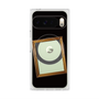 プレミアムスクエアケース with Pixelsnap［ Photo Frame - Black ］