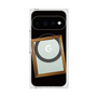 プレミアムスクエアケース with Pixelsnap［ Photo Frame - Black ］