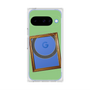 プレミアムスクエアケース with Pixelsnap［ Photo Frame - Light Green ］