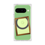 プレミアムスクエアケース with Pixelsnap［ Photo Frame - Light Green ］