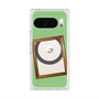 プレミアムスクエアケース with Pixelsnap［ Photo Frame - Light Green ］