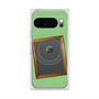 プレミアムスクエアケース with Pixelsnap［ Photo Frame - Light Green ］