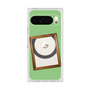 プレミアムスクエアケース with Pixelsnap［ Photo Frame - Light Green ］