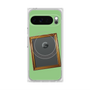 プレミアムスクエアケース with Pixelsnap［ Photo Frame - Light Green ］