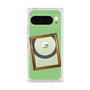 プレミアムスクエアケース with Pixelsnap［ Photo Frame - Light Green ］