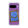 プレミアムスクエアケース with Pixelsnap［ Photo Frame - Purple ］