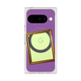 プレミアムスクエアケース with Pixelsnap［ Photo Frame - Purple ］