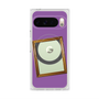 プレミアムスクエアケース with Pixelsnap［ Photo Frame - Purple ］