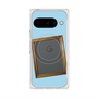 プレミアムスクエアケース with Pixelsnap［ Photo Frame - Light Blue ］