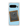 プレミアムスクエアケース with Pixelsnap［ Photo Frame - Light Blue ］