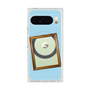 プレミアムスクエアケース with Pixelsnap［ Photo Frame - Light Blue ］