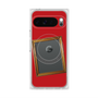プレミアムスクエアケース with Pixelsnap［ Photo Frame - Red ］