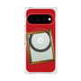 プレミアムスクエアケース with Pixelsnap［ Photo Frame - Red ］