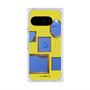 プレミアムスクエアケース with Pixelsnap［ Photo Frames - Yellow ］