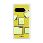 プレミアムスクエアケース with Pixelsnap［ Photo Frames - Yellow ］