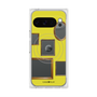 プレミアムスクエアケース with Pixelsnap［ Photo Frames - Yellow ］