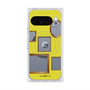 プレミアムスクエアケース with Pixelsnap［ Photo Frames - Yellow ］