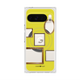 プレミアムスクエアケース with Pixelsnap［ Photo Frames - Yellow ］