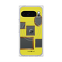 プレミアムスクエアケース with Pixelsnap［ Photo Frames - Yellow ］