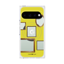 プレミアムスクエアケース with Pixelsnap［ Photo Frames - Yellow ］