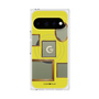 プレミアムスクエアケース with Pixelsnap［ Photo Frames - Yellow ］