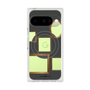 プレミアムスクエアケース with Pixelsnap［ Photo Frames - Gray ］