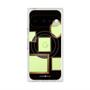 プレミアムスクエアケース with Pixelsnap［ Photo Frames - Black ］