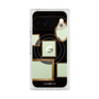 プレミアムスクエアケース with Pixelsnap［ Photo Frames - Black ］